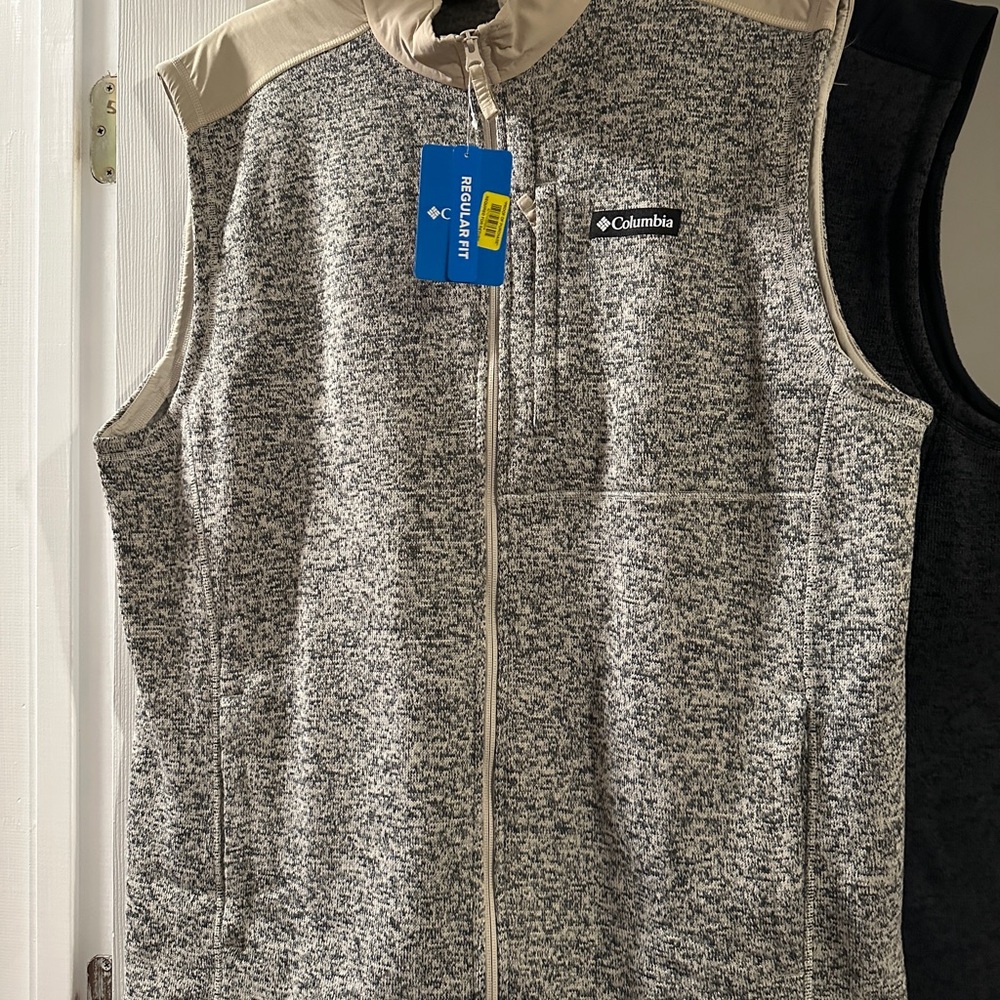 Columbia Black and Tan Vest